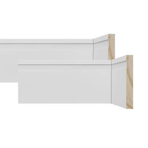 Plinthe résistante à l'humidité Moldurarte, plinthe décorative en bois pour la maison, installation de plinthe en bois, plinthe en bois - Product Image 1
