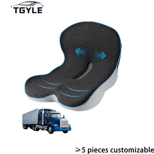<span class=keywords><strong>Coussin</strong></span> de siège de camionneur Now Trucker Seat Cushion 1 en mousse à mémoire de forme, fermeté moyenne, soutien <span class=keywords><strong>lombaire</strong></span>, soulagement des douleurs dorsales, soutien des hanches, ajustement universel - Product Image 1