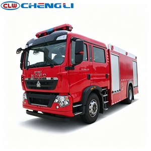 Camion de lutte contre l'incendie Sinotruk HOWO 4x2 8 tonnes, citerne à eau pour la lutte contre l'incendie urbain et industriel - Product Image 1