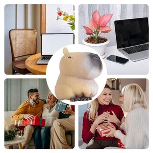 Capybara Squeeze Jouet Soulagement Du Stress Animal Doux Squeeze Capybara Sensoriel Soulagement Du Stress Animal pour Voyage À Domicile - Product Image 6