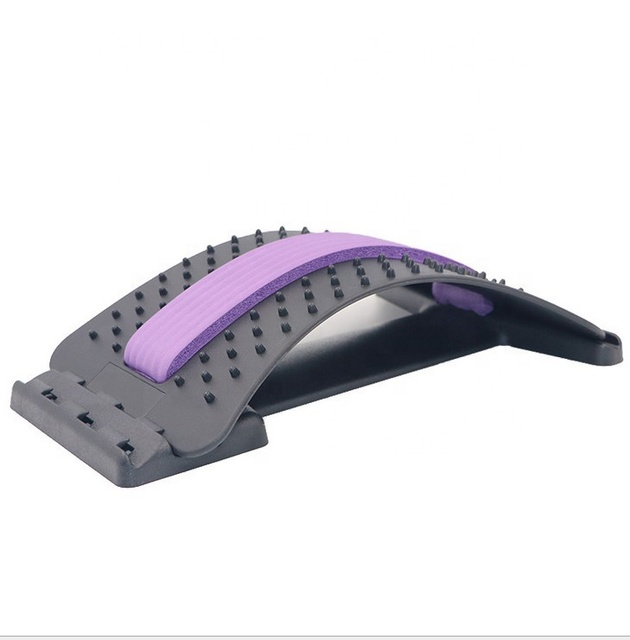 3 Levels Adjustable Magnetic Back Massager Spine Cracker for Lower and Upper Lumbar Back Stretcher