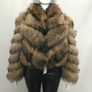 Подгонянная Роскошная Шуба женская укороченная Меховая куртка высокого качества Лисья шуба - Product Image 6