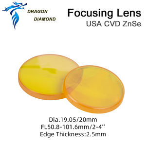 레이저 절단 조각기에 대한 미국 ZnSe Co2 레이저 포커스 렌즈 Dia.12mm FL.38.1/50.8/63.5/76.2/101.6mm 초점 거리 - Product Image 3