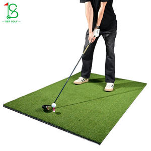 Tapis de golf 1,2x1,5m, gazon d'entraînement épaissi antidérapant avec accessoires pour l'entraînement du swing - Product Image 4