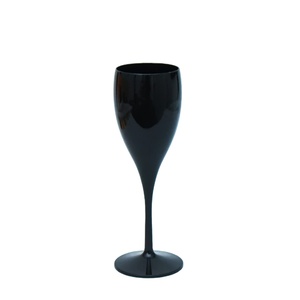 custom black champagne glass plastic champagne glasses flutes