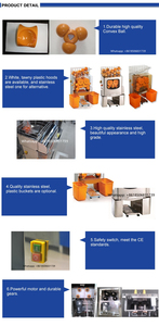 Offre Spéciale D'agrumes orange automatique Extracteur de jus machine/usine Prix Grenade Presse-agrumes machine - Product Image 5