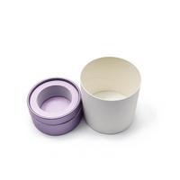 Boîtes d'emballage en papier pour flacons de parfum et de compléments alimentaires écologiques, conçues sur mesure, tubes en papier pour pilules, contenants vides recyclables