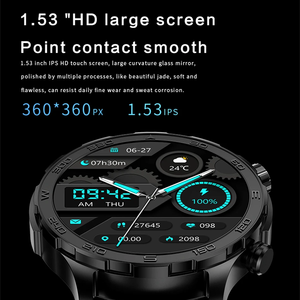 นาฬิกาสมาร์ทวอทช์ระบบแอนดรอยด์ รุ่น 2025 DK67 หน้าจอ IPS 1.53 นิ้ว ระบบสัมผัสเต็มรูปแบบ กันน้ำระดับ IP68 พร้อมเข็มทิศ รองรับ OEM สำหรับรับสายโทรศัพท์ ใช้ได้กับการเล่นกีฬา - Product Image 2