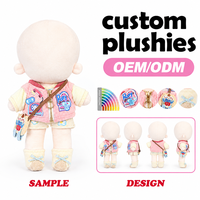 Fabricant de jouets en peluche personnalisés, animaux en peluche doux, OEM ODM, jouets en peluche personnalisés avec des personnages
