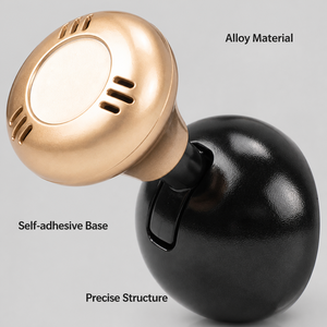 Copertura per Pulsante di Avviamento in Metallo, Decorazione per Interruttore di Accensione Auto, Universale, Disponibile in Nero, Oro, Rosso, Argento, 4 Colori - Product Image 4