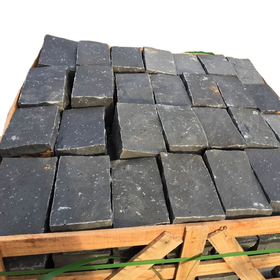 Натуральные Черные базальтовые cobbles по высоким стандартам и низкой цене, натуральные китайские Черные базальтовые cobbles с своевременной доставкой