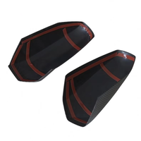 Décoration de cadre de miroir latéral de couleur de fibre de carbone YongJin pour Brp Can Am Spyder RT