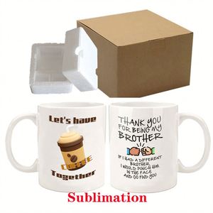 แก้วกาแฟเซรามิกสีขาว 15 ออนซ์ สำหรับพิมพ์โลโก้แบบกำหนดเองด้วยความร้อน - Product Image 2