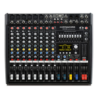 Machines de mixage commerciales Console de mixage audio professionnelle Console de mixage Contrôleur DJ/Système de mixage de console audio