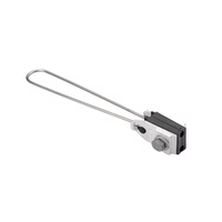 Pince de fixation pour câble de descente SC-20 en plastique et métal, type vis, pour câble de descente CATV et téléphonique, pour installation aérienne - Prix usine