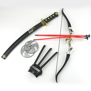 Costume d'Halloween Accessoires Accessoires Jouet pour Enfants Armes Samouraï Jouet Épée Arc Flèche Loup Griffe Spectacle Cosplay Ninja Jouet Ensemble - Product Image 5