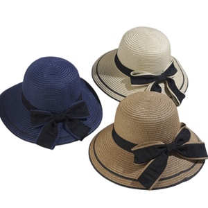 Womens Large Capacity Straw woven Tote with Hat Summer Beach Paper Straw Hat Shoulder Bag for Shopping Camping - Product Image 3