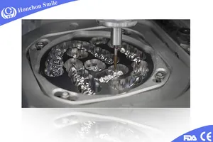 Khối kim loại Nha Khoa Lớp 5 Titan <span class=keywords><strong>CAD</strong></span> <span class=keywords><strong>cam</strong></span> khối cho implant <span class=keywords><strong>abutments</strong></span> - Product Image 4