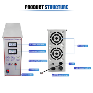 เครื่องกำเนิดอัลตราโซนิกพลังงานสูงสำหรับเครื่องทำหน้ากาก | 15-20Hz | <span class=keywords><strong>ตู้</strong></span>อุตสาหกรรม - Product Image 2