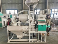 Moulin à farine de maïs et soja 500 KGS/H Machine à moudre maïs, riz, blé Machine à fabriquer la poudre de sorgho