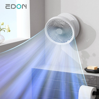 Mini ventilateur de table rechargeable DC 5V USB Lumière portable Ventilateur à batterie pour bureau