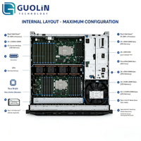 Serveur en rack Dell PowerEdge R730 2U d'origine, double processeur Intel Xeon E5-2600 V4, RAM DDR4, serveur d'entreprise pour centre de données