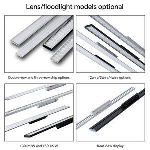 Trung Quốc Nhà Máy <span class=keywords><strong>20W</strong></span> 30W 40W Công Nghiệp <span class=keywords><strong>LED</strong></span> Theo Dõi Gắn Có Thể Điều Chỉnh Lưới Tản Nhiệt Tuyến Tính Ánh Sáng Thay Đổi Độ Sáng Chức Năng Cho Siêu Thị Thương Mại - Product Image 4
