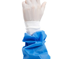 Blouse d'isolement jetable B2B, vêtements de protection médicale, blouses chirurgicales non tissées, blouses d'isolement médical de haute qualité