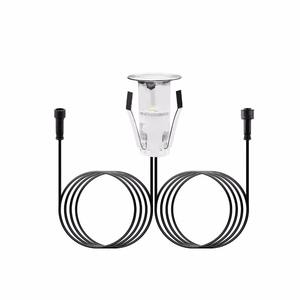 Mini spots encastrés au <span class=keywords><strong>sol</strong></span> LED pour <span class=keywords><strong>extérieur</strong></span> 12v IP67 0.4W Lumière encastrée basse tension Lumières de terrasse - Product Image 1