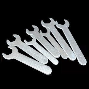 Mạ kẽm 7mm 8mm <span class=keywords><strong>10mm</strong></span> 12mm <span class=keywords><strong>13mm</strong></span> Hex phẳng mở cuối cờ lê xách tay phẳng cờ lê - Product Image 5