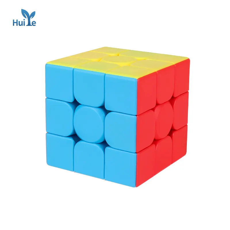 Huimer cubo mágico magnético 3d, cubo mágico 4x4x4 girando rapidamente, brinquedo de quebra-cabeça 4x4 para crianças e adultos