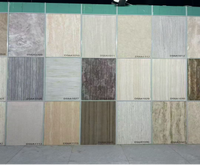 Revêtement mural flexible en pierre MCM ignifuge de qualité A, brique légère et flexible pour mur commercial, impression travertin autocollante