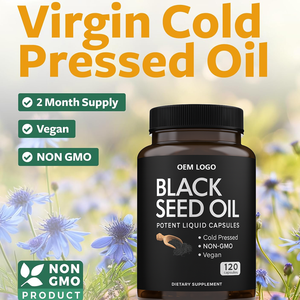 Cápsulas de Aceite de Comino Negro y Vitamina E para la Salud de la Piel, 120 Cápsulas de Aceite de Orégano Prensado en Frío, Aceite de Semilla Negra Orgánico Nigella Sativa en Cápsulas Blandas - Product Image 3