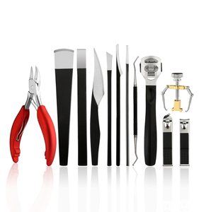 11 Piece Pedicure Knife Set Stainless Steel <b>Manicure</b> Tool <b>Kit</b> Portable Nail Care <b>Kit</b> for Home Salon - Product Image 4