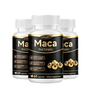 Capsules de bien-être à base de plantes Maca Root Complex, Ashwagandha, Tribulus Terrestris, Fenugrec, complément alimentaire - Product Image 2