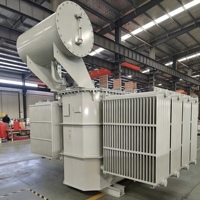 Transformador de Distribución Trifásico Sumergido en Aceite de 20kV 0.4kV 400V 1MVA-10MVA con Bobina de Conservación y Bobinado de Aluminio