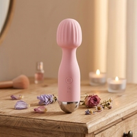Masseur vibrant rechargeable portable pour femmes, jouet sexuel en silicone, chargement USB, design étanche