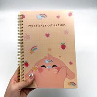Haute qualité personnalisé imprimé kawaii Design Double face couverture libération décoration papier autocollant livre
