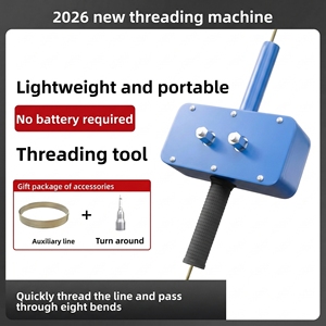 Novo Dispositivo Semi-Automático para Passagem de Cabos - Guia Puxador de Fios que Economiza Esforço para Tubos Ocultos de PVC - Product Image 5