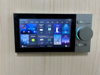 Panneau de commande central intelligent pour la maison WiFi, interrupteur 5,5 pouces, 4 canaux, amplificateur mural Tuya avec passerelle Zigbee, bouton rotatif