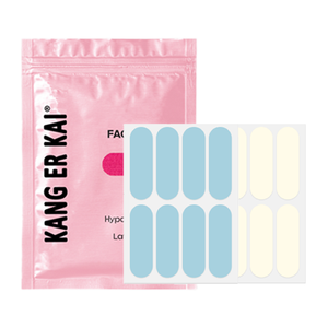 Nouvel ensemble de bandes de kinésiologie faciales personnalisables avec logo, pour le soin lissant de la peau, bandes flexibles pour le lifting du <span class=keywords><strong>visage</strong></span>, adaptées au front - Product Image 2