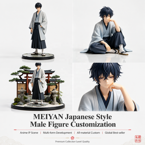 Figurine d'Anime Masculine de Style <span class=keywords><strong>Japonais</strong></span> Personnalisée de Haute Qualité MEIYAN, Modèle de Dessin Animé, Figurines de Collection d'Anime, Figurine d'Action en Résine PVC ODM - Product Image 1