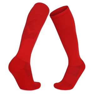 Calcetines de fútbol con cojín grueso personalizado, calcetín antideslizante para entrenamiento, deportes, fútbol, blanco y negro - Product Image 4