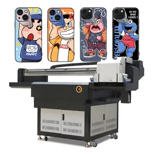 phone case DIY lardge area UV flatbed printer for mass production