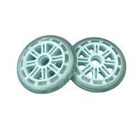Trottinette pour enfants avec roues lumineuses clignotantes de 4, 5 et 6 pouces, chariot de courses, sans batterie, durable, résistant à l'eau, en PP et PU, vente en gros d'usine