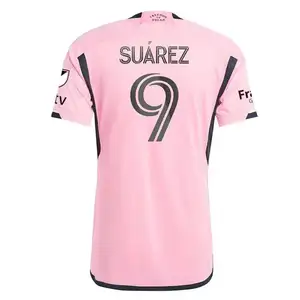 24/25 Messis Miami Suarez Voetbal Truien Inters Kids Tenue 2024 2025 Home Away Football Shirt Speler Versie Martinez