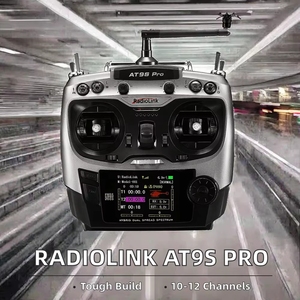 <span class=keywords><strong>RadioLink</strong></span> <span class=keywords><strong>AT9S</strong></span> <span class=keywords><strong>Pro</strong></span> 10C/12 Canales, Transmisor de Aceleración Izquierda, Receptor R9DS Gris, Controlador de 2.4GHz, Ardupilot DSSSFHSS - Product Image 2