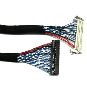 LCD Ekran ve Endüstriyel Ekipmanlar için 30 Pinli Konnektörlü Özel LVDS Kablo Düzeneği - Product Image 4