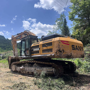 Excavatrice sur chenilles Sany SY485H d'occasion, 48,5 tonnes, en vente, avec composants essentiels incluant moteur, boîte de vitesses, roulement - Product Image 1