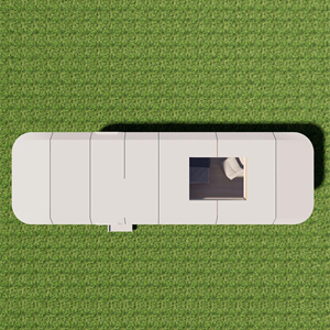 Mobile Space CapsuleHouse Durable Prefab Luxury Cottage para Resort Farm para sala de estar y cocina - Product Image 3